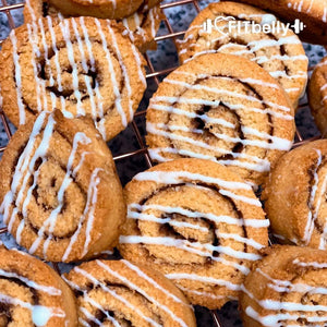 Cinammon rolls keto cookies