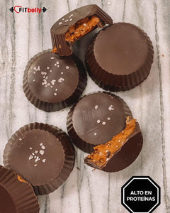 Crunchy peanut butter protein cups